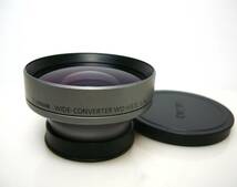 ★Canon(キャノン)◆ WIDE-CONVERTER WD-H37C 0.7X ◆実用・良品_画像1