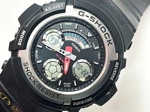 ☆カシオ/G-ショック AW-590 メンズ腕時計《現状稼働/中古品》☆ 