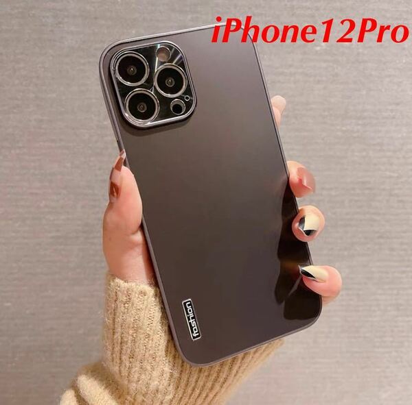 【新品未使用】iPhone12Pro用ケース ブラック