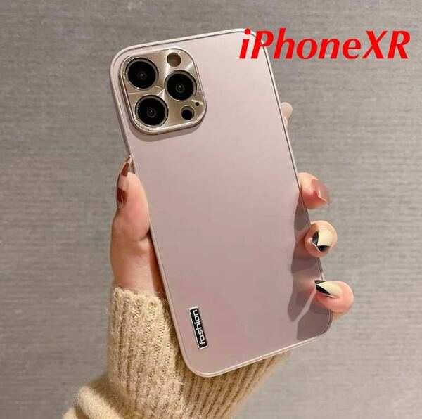 【新品未使用】iPhoneXR用ケース ピンク