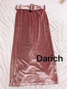 Darich ダーリッチ　ベルベット　ロングスカート