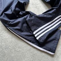 格安送料 3XL （2XO） 新品 adidas アディダス ウィンドパンツ ウィンドブレーカー 裏起毛 トラックパンツ ネイビー ランニング 4L GE0429_画像6