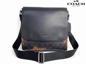 極美品★送料無料★ コーチ メンズ COACH ショルダーバッグ メッセンジャーバッグ 24717