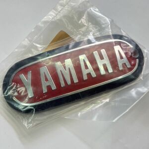 新品未使用品 ヤマハ 1970年型 XS1 フューエルタンクエンブレム 214-24161-00 絶版車 旧車 *1025