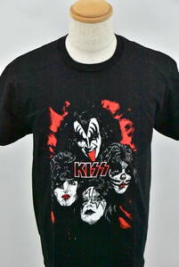 ◆ロックTシャツ◆バンドTシャツ◆KISS　キッス◆Lサイズ◆新品◆黒◆