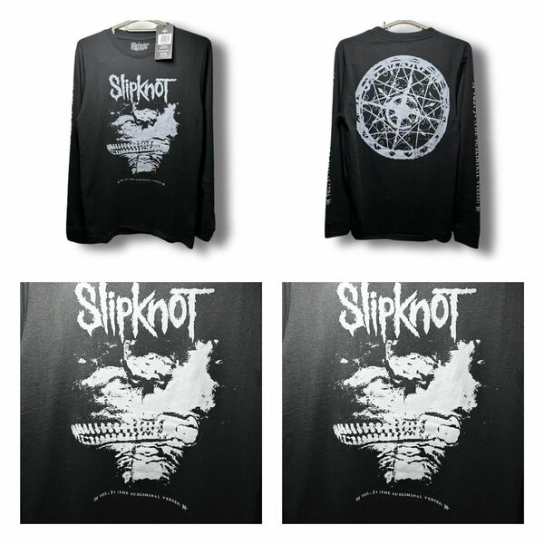 次の日届く slipknot長袖Tシャツ 新品 M サブカル系 パンク バンT