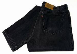 良好 96年 USA製 levi's 540 RELAXED FIT W36 ブラック 黒 90年代 90s アメリカ製 540-0260 ビンテージジーンズ ブラックデニム