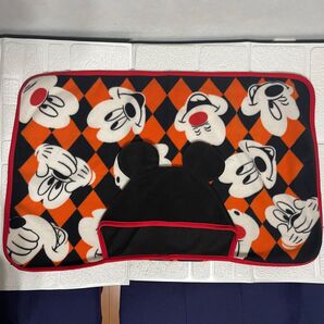 【美品】一番くじ ミッキー&フレンズ HALLOWEEN CIRCUS C賞 フード付きブランケット
