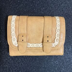 2つ折り財布 ブラウン