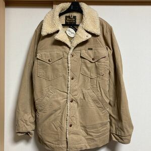 【未使用】Wrangler ラングラー ボアランチジャケット コーデュロイジャケット ベージュ Lサイズ W9554-216 エドウィン商事