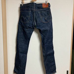 [ rare ]FULLCOUNT Fullcount 1106 Matsuda Yusaku model slim strut Vintage reissue replica Denim pants W31 dark blue limited goods made in Japan 