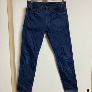 【美品】LEVI'S リーバイス 606 30605-0051 トルコ製 BIG'E' LVC オレンジタブ スリムデニム ジーンズ W31 TALON社製42ジッパー