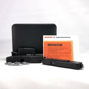 MINOX LX ミノックス スパイカメラ ストロボ付き シャッターのみOK 並品 ヱOA4h