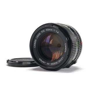 Canon New FD 50mm F1.4 キヤノン NFD 並品 ヱOA4e