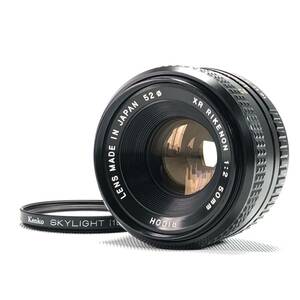 RICOH XR RIKENON 50mm F2 リコー Kマウント 良品 ヱOA4b