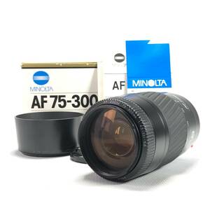 MINOLTA AF ZOOM 75-300mm F4.5-5.6 II ミノルタ Aマウント 並品 ヱOA4h