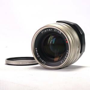 CONTAX Carl Zeiss Planar 45mm F2 T* コンタックス Gマウント 並品 ヱOA4c