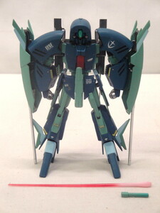 カメ)HGUC 1/144 アンクシャ プラモデル 組立・塗装済 完成品 パーツ破損有/現状品 バンダイ ◆U2310034 KK13C