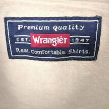 2XL Wrangler シャツ ネイビー 無地 半袖 リユース ultramto sh0341_画像3