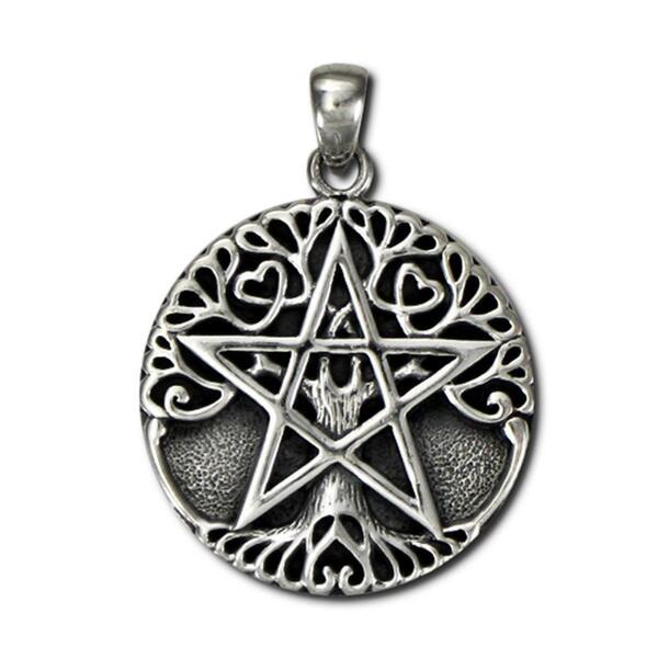 DD Silver Large Tree Pentacle pendant生命樹