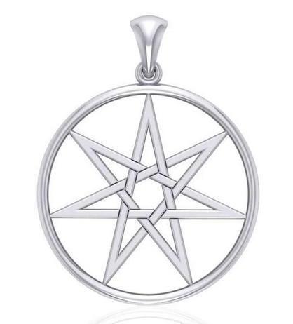 PS Elven Pentacle Septagram Fairy Star