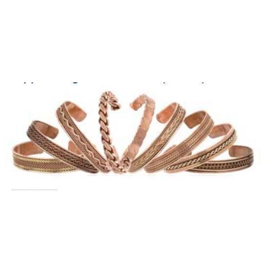 AzureGreen: Copper Magnetic bracelet 磁気