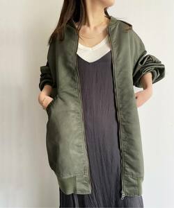  L'Appartement アパルトモン シュタンバウム L2-B LONG Blouson ブルゾン F　カーキ-