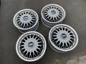 希少 日産OP 鍛造 BBS GERMANY 6.5j ET40 114.3/5H 16x6.5JJ MADE IN JAPAN