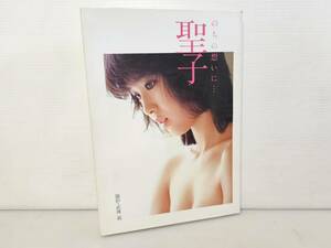 仙台市若林区若林～当時物レアアイテム/1983年初版発行 のちの想いに・・・松田聖子 写真集 撮影：武藤義/仙台リサイクルショップ