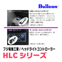 アルファード(30系・R3/5～R5/6)用　Bullcon(ブルコン) / HLC-101　ヘッドライトコントローラー(LEDスイッチタイプ)_画像6