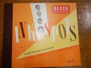 *SP 78*DECCA RECORDS*INK SPOTS* genre POP, Vocal *A-594*2 sheets set *