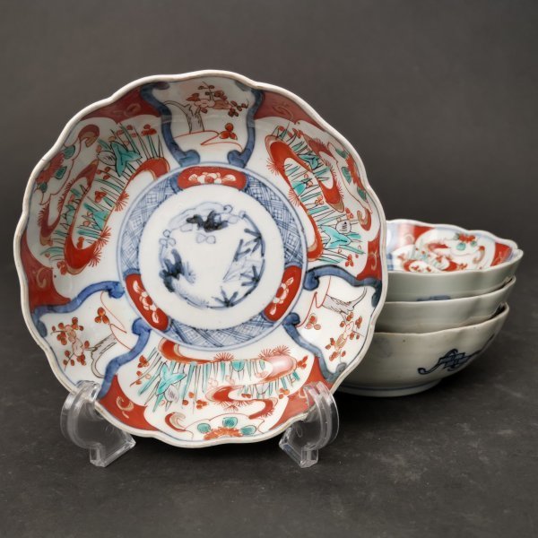 ヤフオク! - 唐物 染付 清時代 南京染付 龍文 皿 青花 陶磁器 唐物...