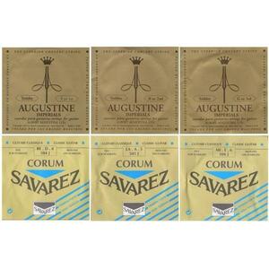  prompt decision * new goods * free shipping Augustine + Savarez AUGUSTINE+SAVAREZ classic guitar string ×2 set / mail service 