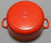 ★LE CREUSET　ル・クルーゼ　ココット・ロンド　22cm　両手鍋★週末お値下げ！_画像5