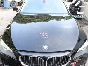 BMW 750Li F02 7シリーズ 09年 KB44 ボンネットフード (在庫No:510896) (7266)