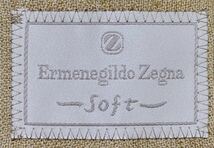 8877 リネン 100％!! Ermenegildo Zegna soft エルメネジルド ゼニア 艶感 麻 背抜き 快適 テーラード ジャケット メンズ ベージュ XL相当_画像9