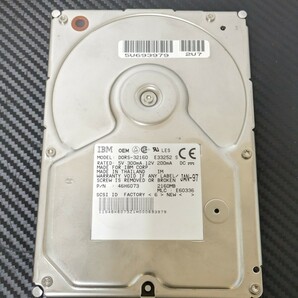 IBM DORS-32160 2.1GB 3.5インチ 50ピン SCSI HDD 箱付きの画像4