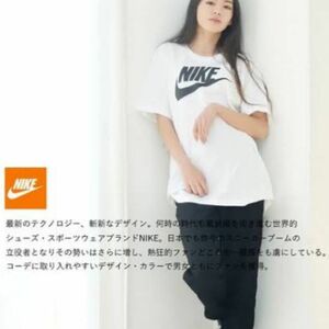 NIKE 半袖 Tシャツ シンプルロゴ　白　ナイキ　美品