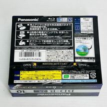 Panasonic BD-R 25GB 10PACK 1-6倍速 一回録画用 タフコート ブルーレイディスク パナソニック Blu-ray Disc LM-BR25MT10 10枚組_画像4