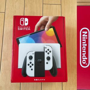 ◎新品未使用 未開封 Nintendo Switch(有機ELモデル) Joy-Con(L)/(R) ホワイト 任天堂 Switch本体 ニンテンドースイッチ 2023年10月購入品