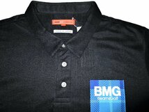 新品 M L XL 定価1.87万▼ ビームスゴルフ BEAMS GOLF 日本製 吸水速乾 ポロシャツ 長袖シャツ 長袖ポロシャツ メンズ LL ブラック 黒_画像6