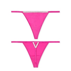 Victoria's Secret ヴィクトリア シークレット シャイン Vストリング パンティー Tバック ショーツ Fuschia Frenzy 未開封品 送料無料