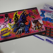 デジタルモンスター　デジモン　めざせメタルグレイモン　ゲーム下敷き　新品　1997年BANDAI　即決380円_画像1