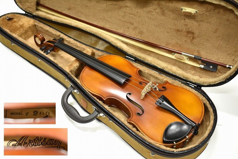 ヤフオク! -「バイオリン 弓 ケース」(楽器、器材) の落札相場・落札価格
