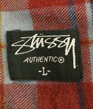 ステューシー ネルシャツ メンズ L L STUSSY [1102初]_画像3