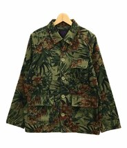 カバーオール ジャケット ボタニカル柄 メンズ M M STUSSY DELUXE [0402]_画像1