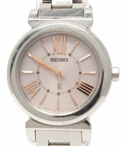 訳あり セイコー 腕時計 SSVE067 ルキア ソーラー ピンク レディース SEIKO [0304]