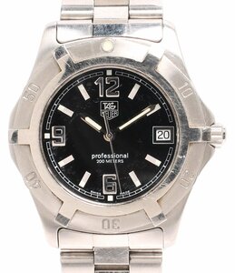 タグホイヤー 腕時計 デイト WN1110 2000エクスクルーシブ クオーツ ブラック メンズ TAG Heuer [0304]