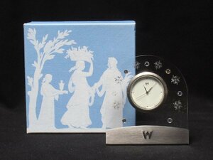 ウェッジウッド 置時計 プシュケ クリア クロック WEDGWOOD [0402]