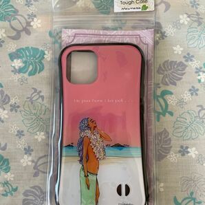 ハワイ【Maunaloa】iPhone12 mini Tough Case ピンク